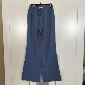 Flowy blue pants